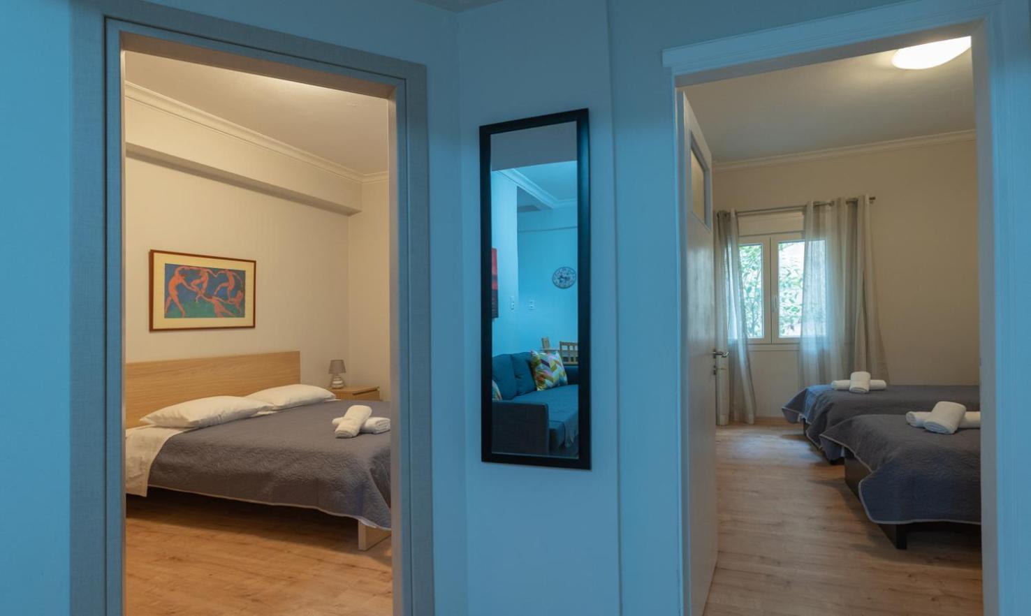 Entire Apt, 2 Bdrm, City Center Atenas Exterior foto